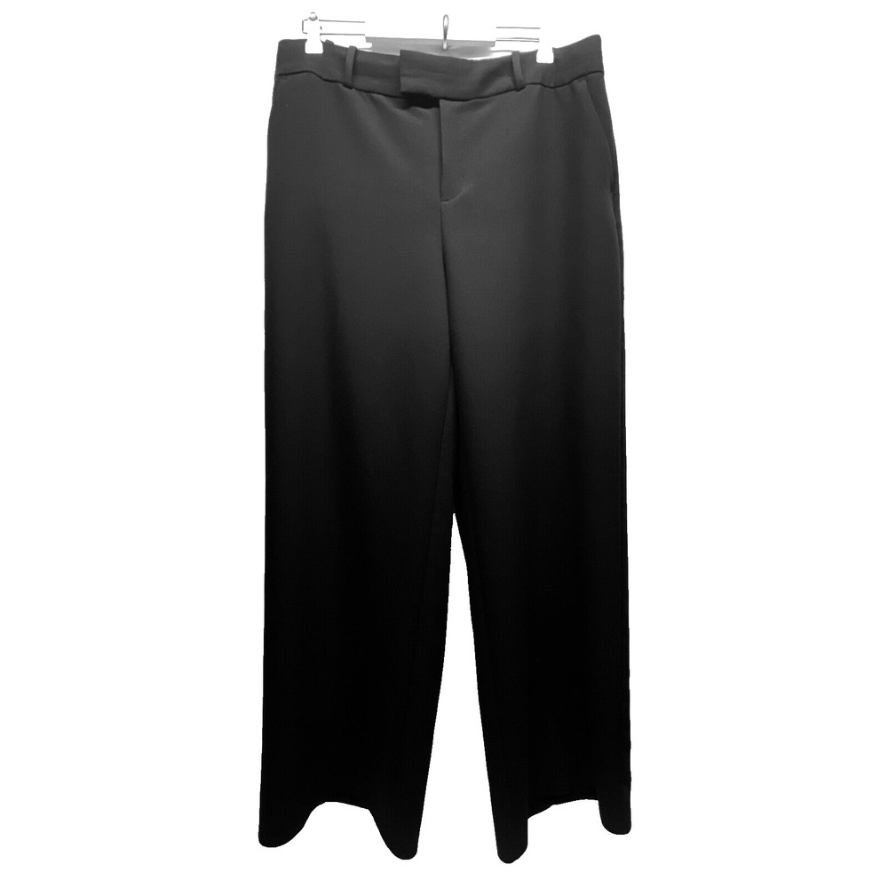 On 34th Dress Pants Women's 16 Black Straight Leg High Waist Career Casual GUC